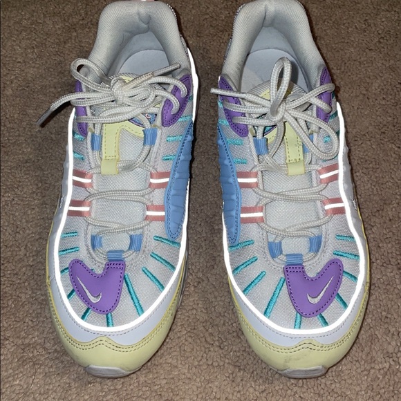 Nike air max 98 easter pastel colorway sneakers - Picture 2 of 3